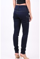 Women Jeans Only Onlwide Waist Cargo Indigo